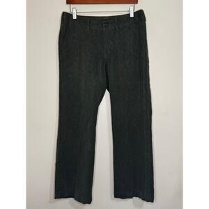 Patagonia Hemp Blend Pants Women's 10 Green Straight Leg Outdoor Work Travel